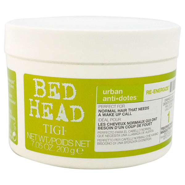TIGI Bed Head Urban Antidotes Re-Energize Treatment Mask by TIGI for Unisex - 7.05 oz Mask