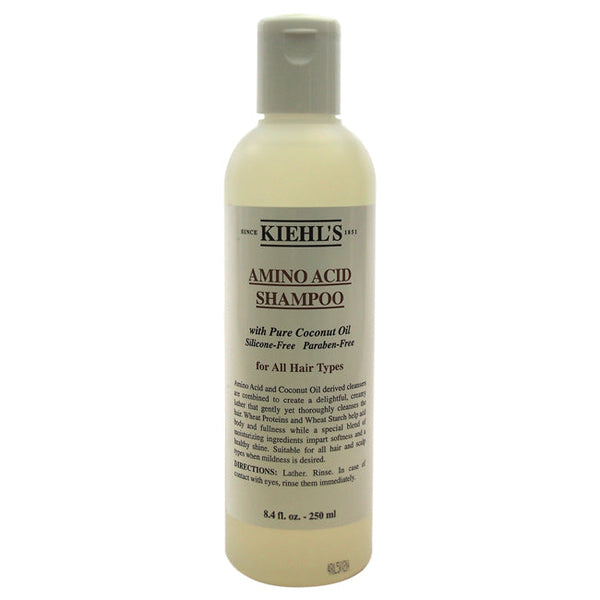 Kiehls Amino Acid Shampoo for All Hair Types by Kiehls for Unisex - 8.4 oz Shampoo