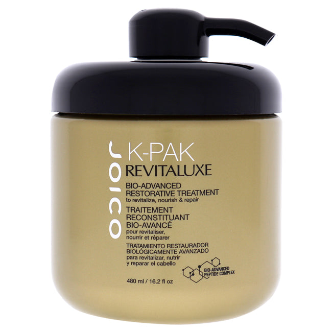 Joico K-Pak Revitaluxe Bio-Advance Restorative Treatment by Joico for Unisex - 16.2 oz Treatment