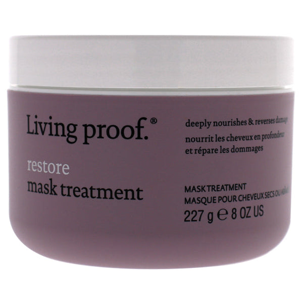 Living Proof Restore Mask Treatment - Dry or Damaged Hair by Living Proof for Unisex - 8 oz Mask