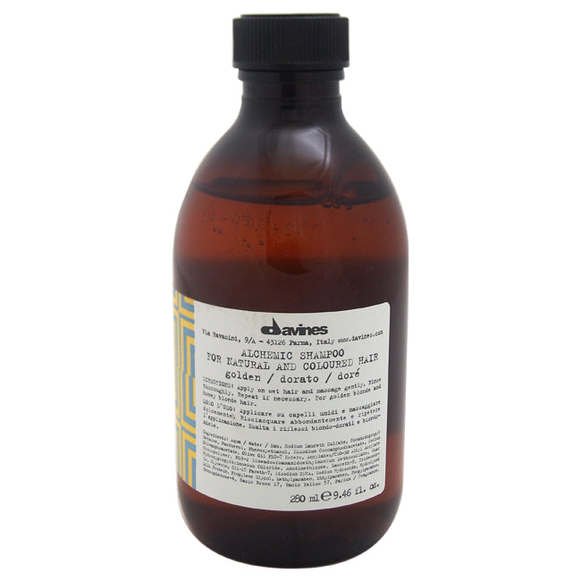 Davines Alchemic Golden Shampoo by Davines for Unisex - 9.46 oz Shampoo