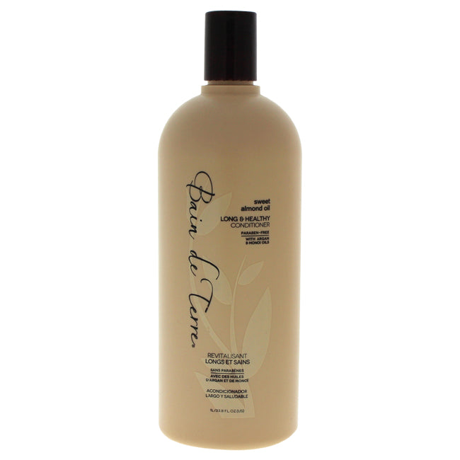 Bain De Terre Sweet Almond Oil Long Healthy Conditioner by Bain de Terre for Unisex - 33.8 oz Conditioner