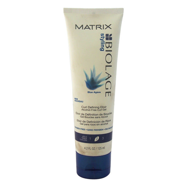 Matrix Biolage Blue Agave Curl Defining Elixir by Matrix for Unisex - 4.2 oz Gel