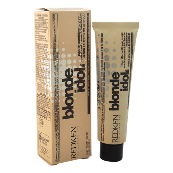 Redken Blonde Idol High Lift Conditioning Cream Base - 3-5t/Titanium by Redken for Unisex - 2.1 oz Cream