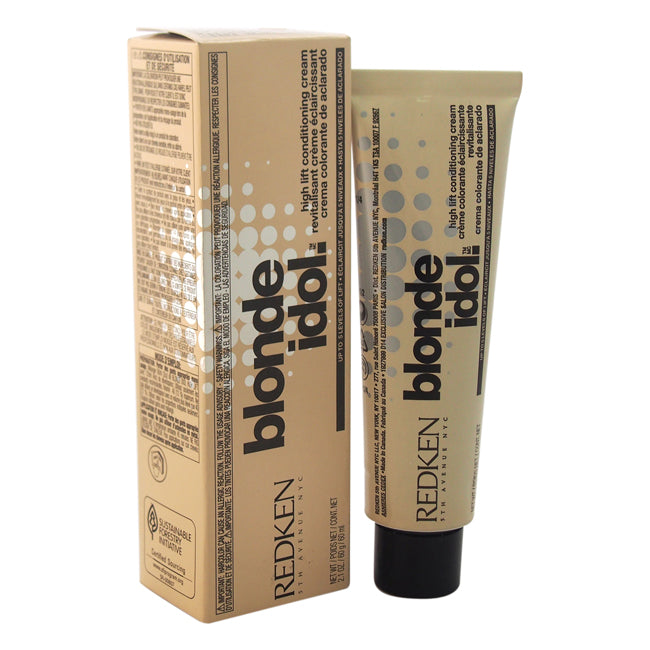 Redken Blonde Idol High Lift Conditioning Cream Base - 5-7b/Blue by Redken for Unisex - 2.1 oz Cream