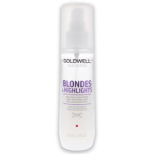 Goldwell Dualsenses Blondes Highlights Brillance Serum Spray by Goldwell for Unisex - 5 oz Serum