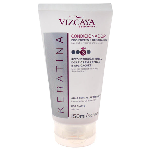 Vizcaya Keratina Conditioner Total Hair Reconstruction by Vizcaya for Unisex - 5.07 oz Conditioner