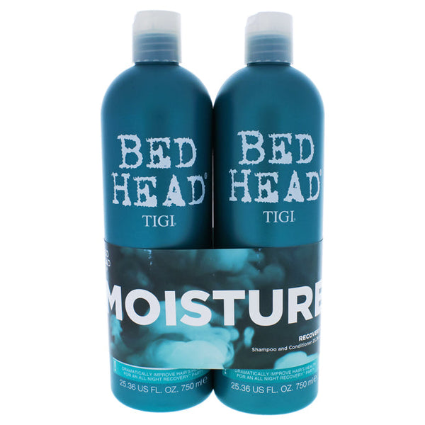 TIGI Bed Head Urban Antidotes Recovery Kit by TIGI for Unisex - 2 Pc Kit 25.36 oz Shampoo, 25.36 oz Conditioner