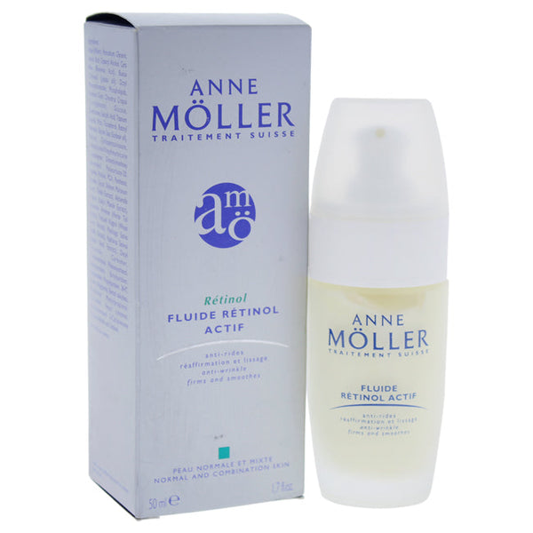Anne Moller Fluide Retinol Actif by Anne Moller for Unisex - 1.7 oz Anti Aging Treatment