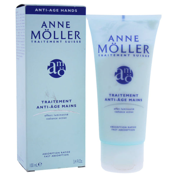 Anne Moller Traitement Anti Age by Anne Moller for Unisex - 3.4 oz Hand Anti Age Lotion