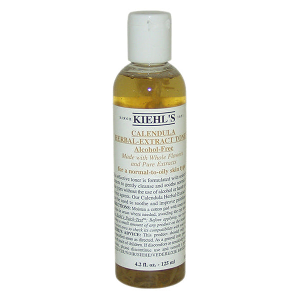 Kiehls Calendula Herbal Extract Alcohol-Free Toner by Kiehls for Unisex - 4.2 oz Toner