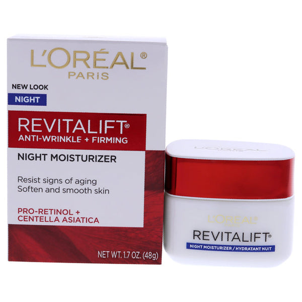 L'Oreal Revitalift Anti-Wrinkle and Firming Night Moisturizer by LOreal Professional for Unisex - 1.7 oz Moisturizer