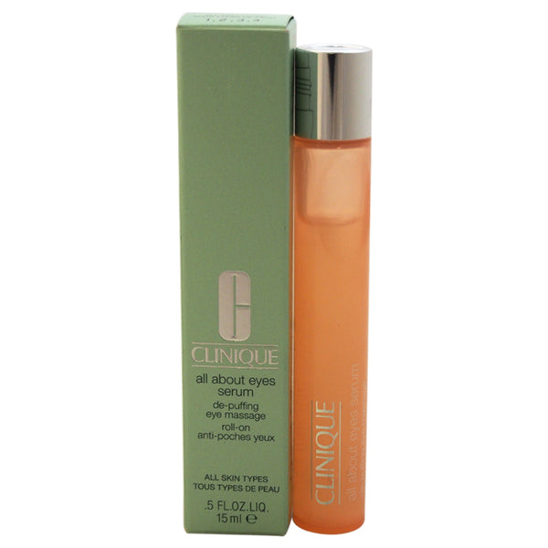 Clinique All About Eyes Serum For All Skin Types by Clinique for Unisex - 15 ml Serum