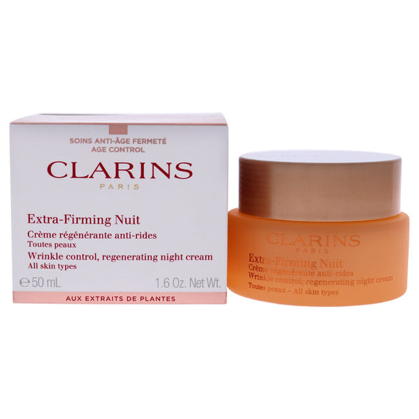 Clarins Extra-Firming Night Regenerating Cream by Clarins for Unisex - 1.6 oz Cream