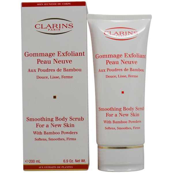 Clarins Exfoliating Body Scrub For Smooth Skin with Bamboo Powders by Clarins for Unisex - 6.9 oz Scrub