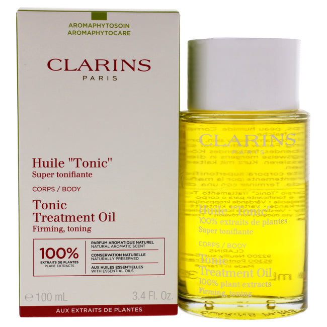 Clarins Body Treatment Oil Tonic by Clarins for Unisex - 3.3 oz Treatment