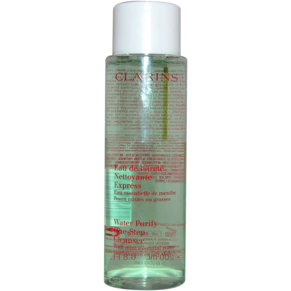 Clarins Water Purify One Step Cleanser w/Mint Essential Water - Combination or Oily Skin by Clarins for Unisex - 6.8 oz Cleanser