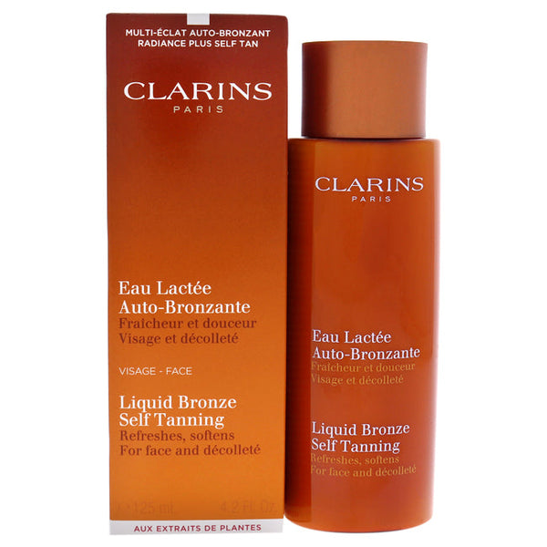 Clarins Liquid Bronze Self Tanning by Clarins for Unisex - 4.2 oz Bronzer