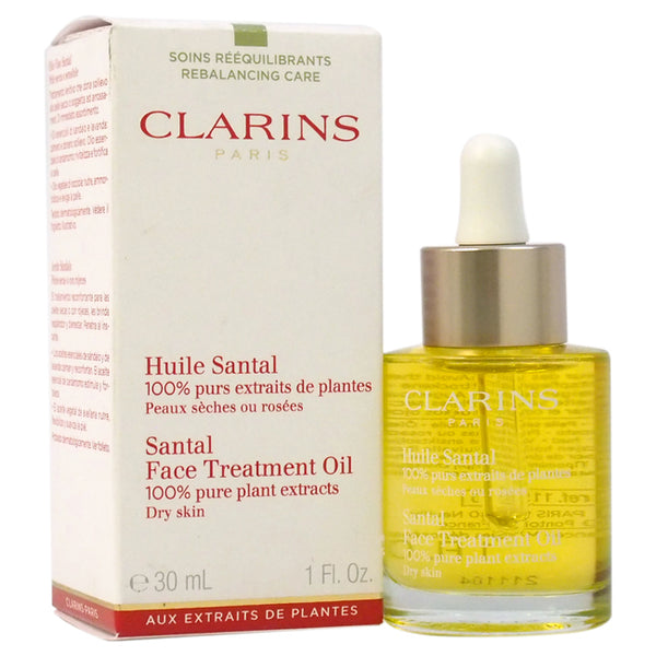 Clarins Santal Face Treatment Oil - Dry Skin by Clarins for Unisex - 1 oz Treatment