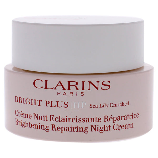 Clarins Bright Plus HP Brightening Repairing Night Cream by Clarins for Unisex - 1.7 oz Cream (Tester)