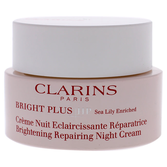 Clarins Bright Plus HP Brightening Repairing Night Cream by Clarins for Unisex - 1.7 oz Cream (Tester)