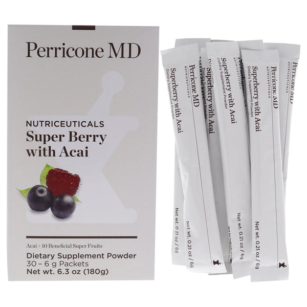 Perricone MD Superberry Powder with Acai by Perricone MD for Unisex - 6.3 oz Anti-aging