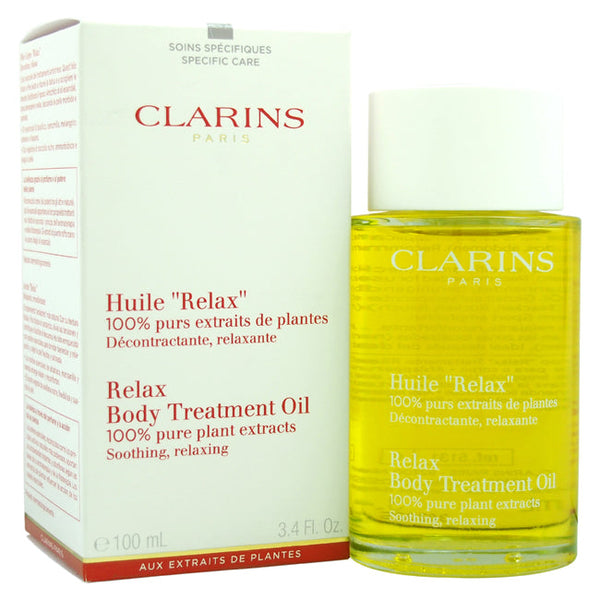 Clarins Relax Body Treatment Oil by Clarins for Unisex - 3.4 oz Oil