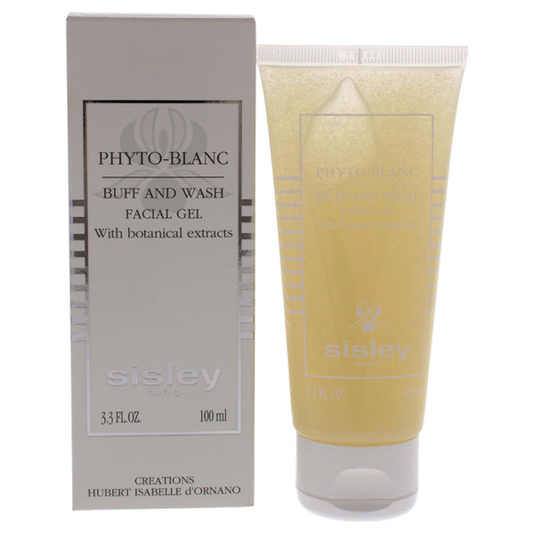 Sisley Phyto- Blanc Buff and Wash Facial Gel by Sisley for Unisex - 3.3 oz Gel