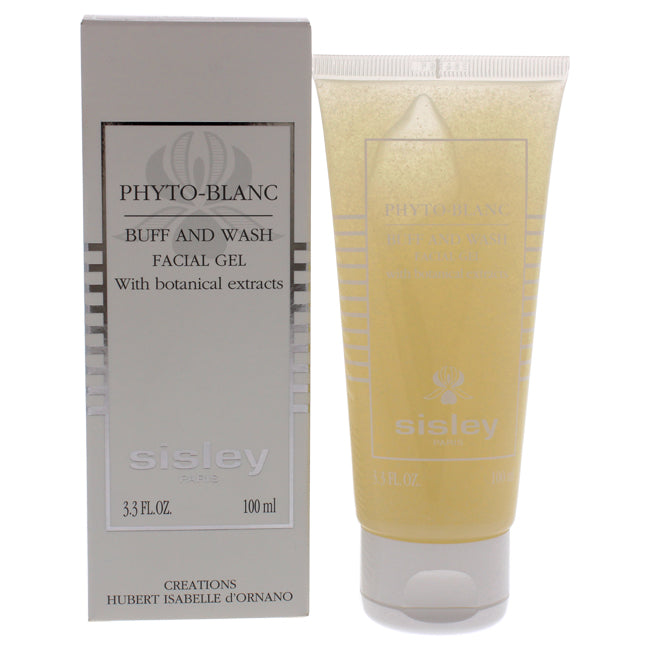 Sisley Phyto- Blanc Buff and Wash Facial Gel by Sisley for Unisex - 3.3 oz Gel