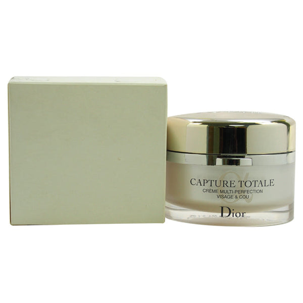 Christian Dior Capture Totale Multi Perfection Creme For Face & Neck by Christian Dior for Unisex - 2.1 oz Cream (Tester)