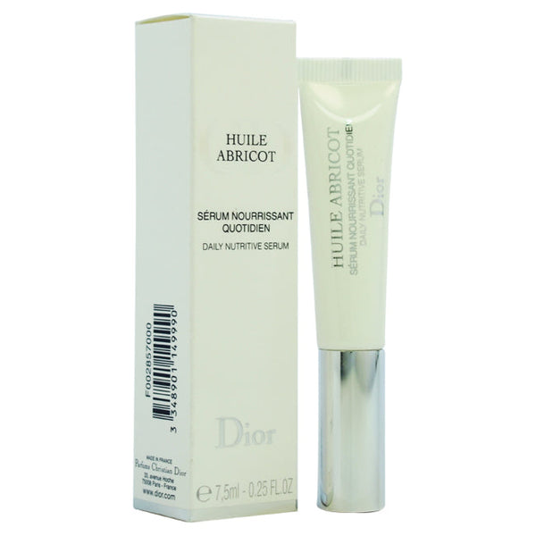 Christian Dior Dior Huile Abricot Daily Nutritive Serum by Christian Dior for Unisex - 0.25 oz Serum
