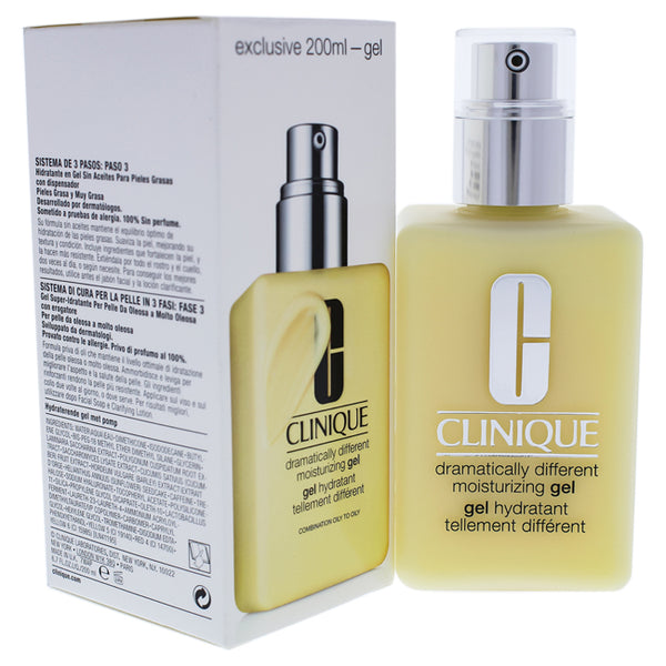 Clinique Dramatically Different Moisturizing Gel - Combination Oily Skin by Clinique for Unisex - 6.7 oz Gel
