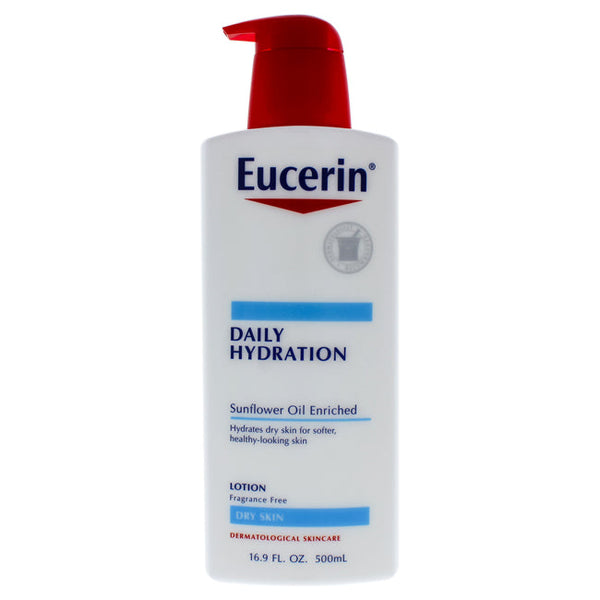 Eucerin Daily Replenishing Moisturizing Lotion by Eucerin for Unisex - 16.9 oz Moisturizing Lotion