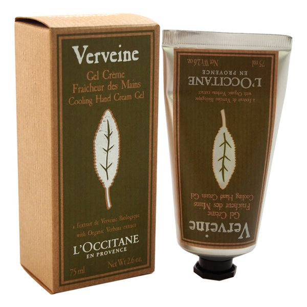 LOccitane Verveine Cooling Hand Cream Gel by LOccitane for Unisex - 2.6 oz Hand Cream