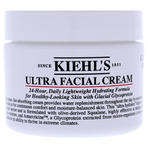 Kiehl's Ultra Facial Cream by Kiehls for Unisex - 1.7 oz Cream