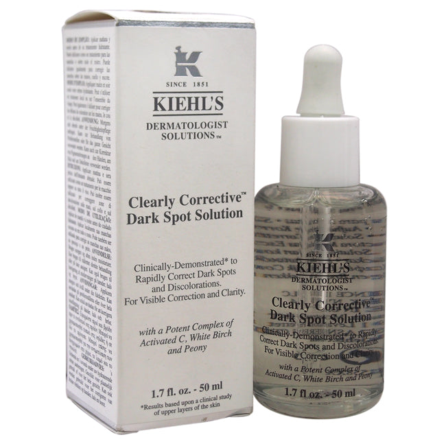 Kiehls Clearly Corrective Dark Spot Solution by Kiehls for Unisex - 1.7 oz Dark Spot Solution