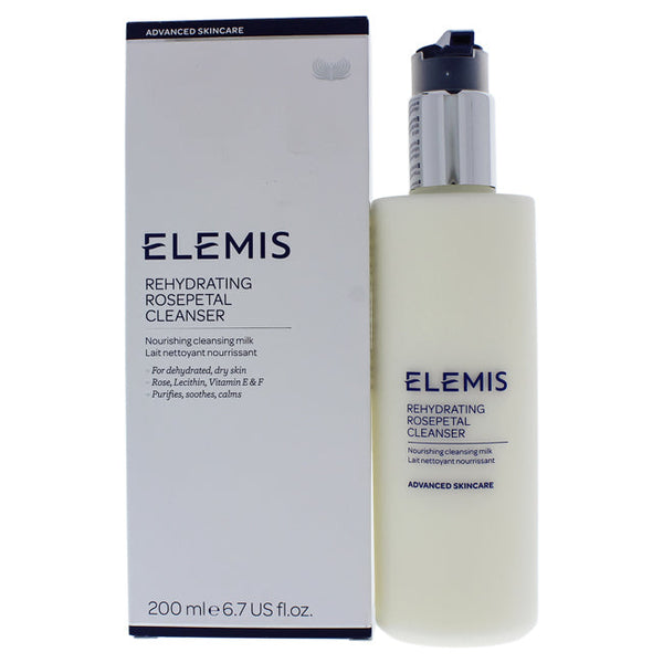 Elemis Rehydrating Rosepetal Cleanser by Elemis for Unisex - 6.8 oz Cleanser