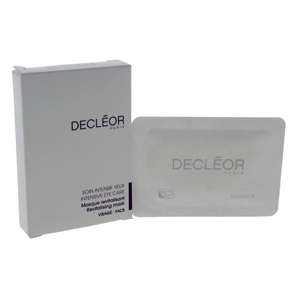 Decleor Intensive Eye Care Revitalising Mask by Decleor for Unisex - 5 Pcs Patches (Salon Size)