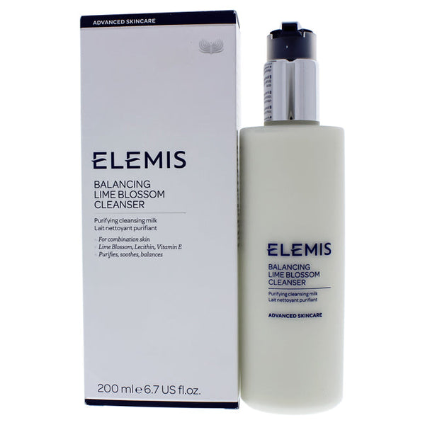 Elemis Balancing Lime Blossom Cleanser by Elemis for Unisex - 6.8 oz Cleanser