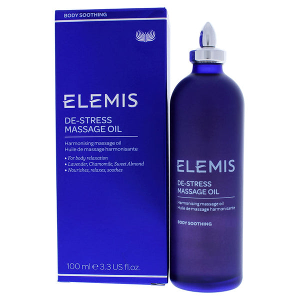 Elemis De-Stress Massage Oil by Elemis for Unisex - 3.3 oz Body Oil