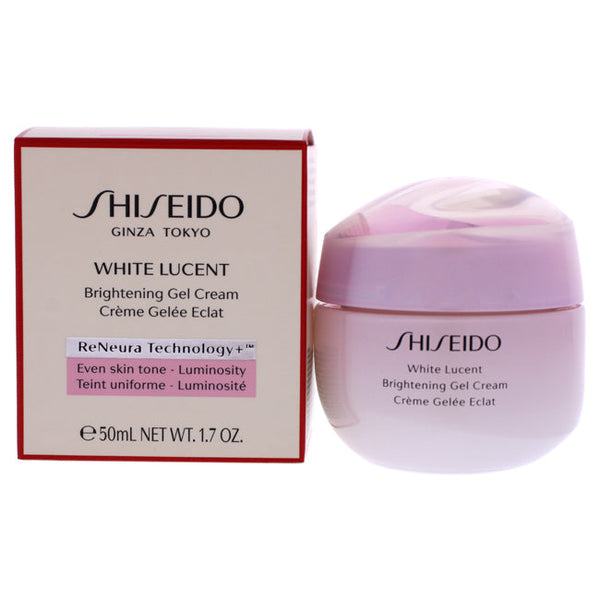 Shiseido White Lucent Brightening Moisturizing Gel Cream by Shiseido for Unisex - 1.7 oz Gel