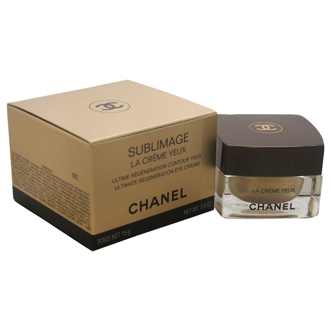 Chanel Sublimage La Creme Yeux Ultimate Regeneration Eye Cream by Chanel for Unisex - 0.5 oz Cream