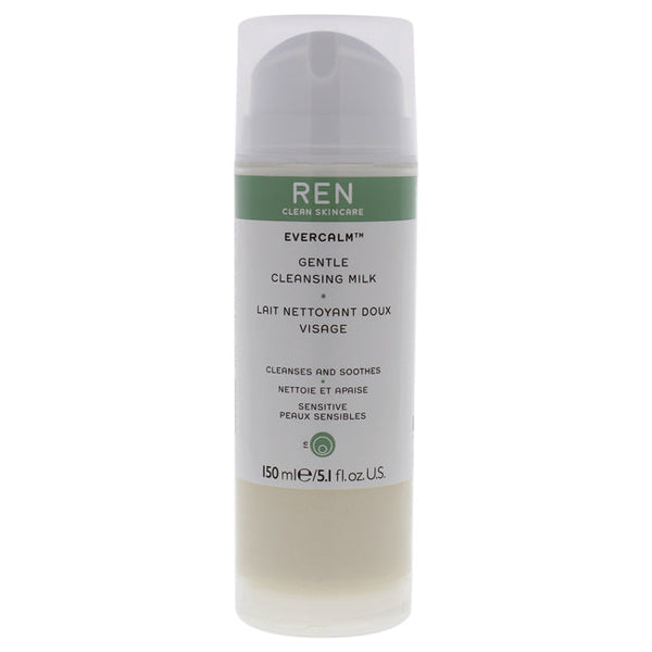 REN Evercalm Gentle Cleansing Milk by REN for Unisex - 5.1 oz Cleansing Milk