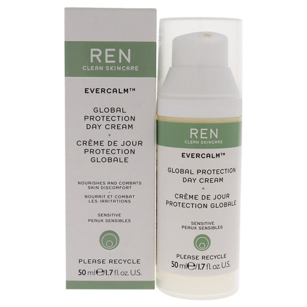 REN Evercalm Global Protection Day Cream by REN for Unisex - 1.7 oz Cream