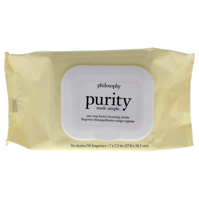 Philosophy Purity Made Simple One Step Facial Cleansing Cloths by ...