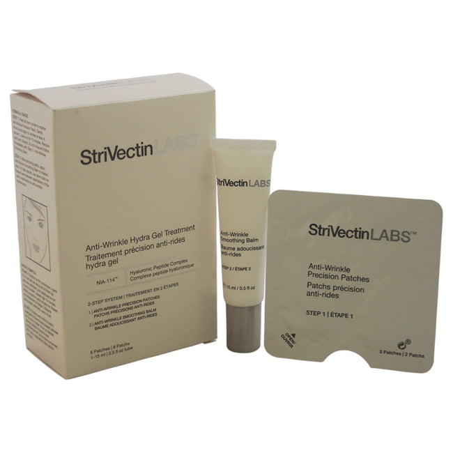 Strivectin StrivectinLABS Anti-Wrinkle Hydra Gel Treatment by Strivectin for Unisex - 9 Pc Kit 0.5oz Anti-Wrinkle Smoothing Balm, 8 Patches