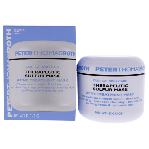 Peter Thomas Roth Therapeutic Sulfur Mask by Peter Thomas Roth for Unisex - 5 oz Treatment
