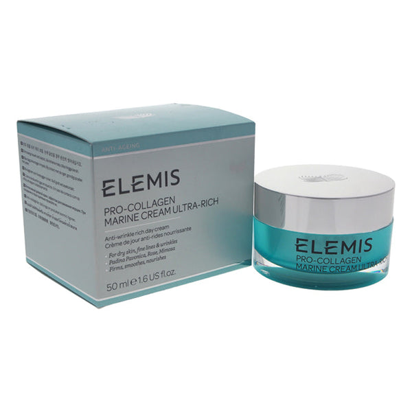 Elemis Pro-Collagen Marine Cream Ultra-Rich by Elemis for Unisex - 1.6 oz Cream