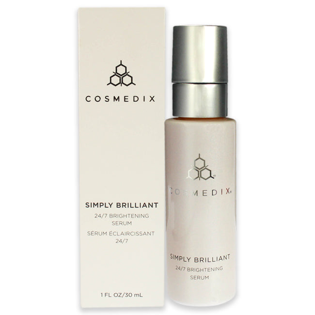 CosMedix Simply Brilliant 24-7 Brightening Serum by CosMedix for Unisex - 1 oz Serum