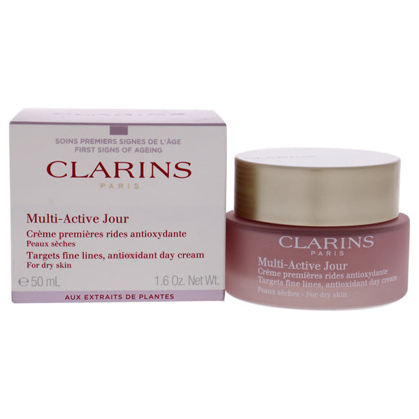 Clarins Multi-Active Day Cream - Dry Skin by Clarins for Unisex - 1.6 oz Cream